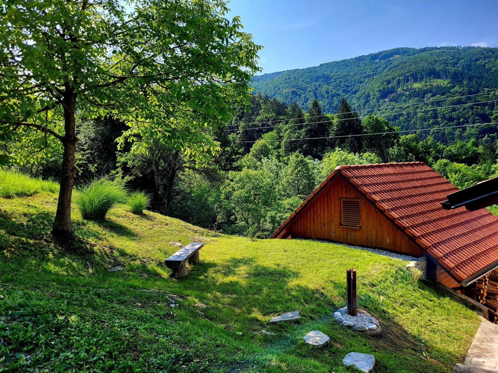 Cukova Bajta Villa Most na Soči Eksteriør billede