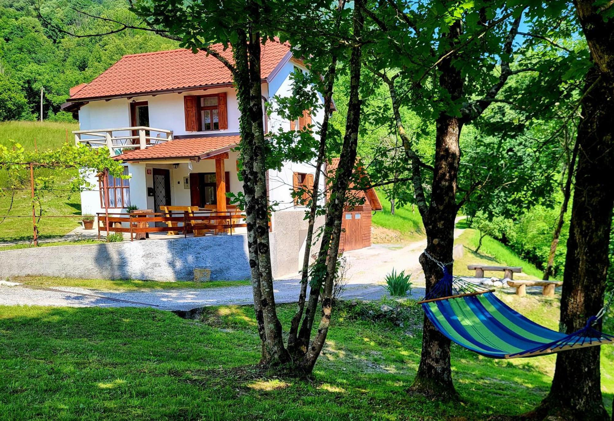 Cukova Bajta Villa Most na Soči Eksteriør billede
