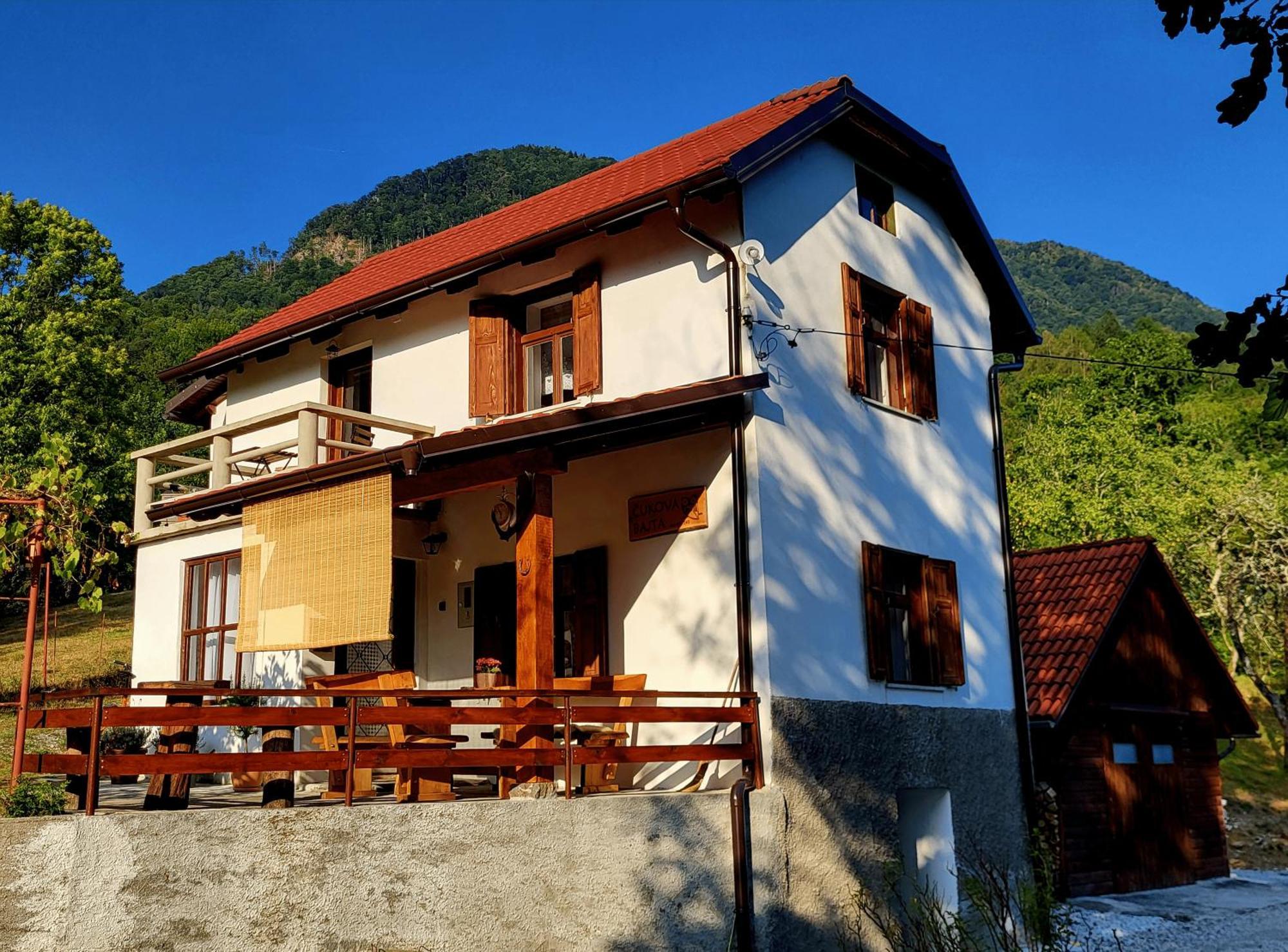 Cukova Bajta Villa Most na Soči Eksteriør billede